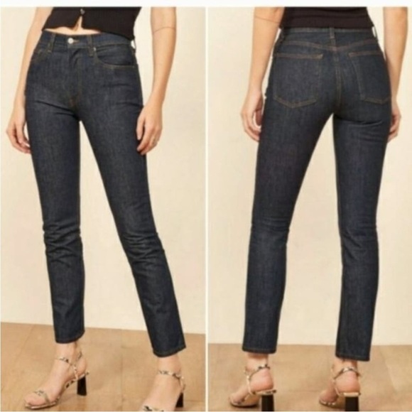 Reformation Denim - NWT Reformation Julia High Cigarette Jean Wash Sydney
Destroyed